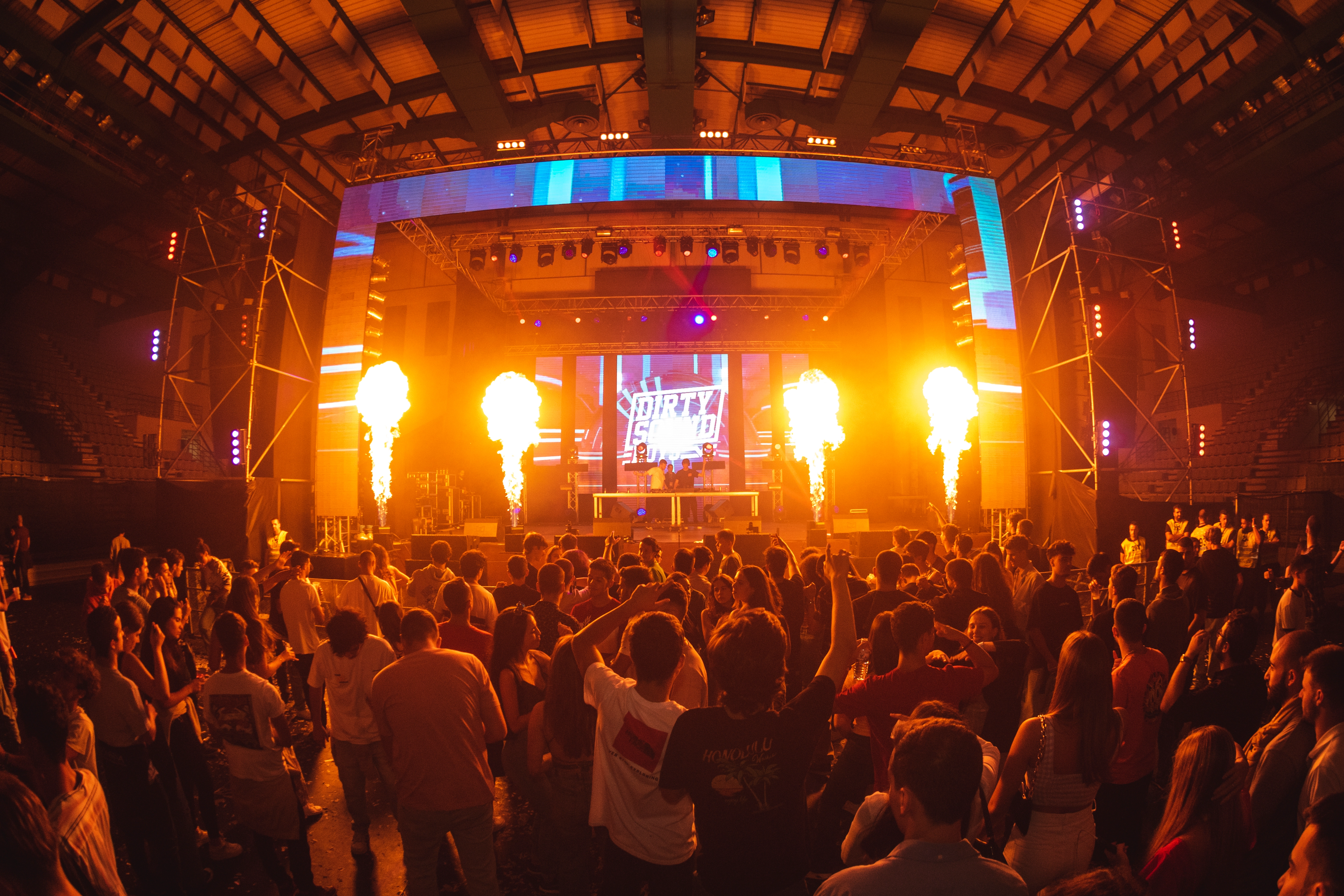 Dirty Sound Boys a atuar no ISEP